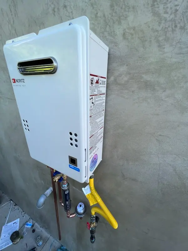 Tankless water heater installation for Great Falls homes